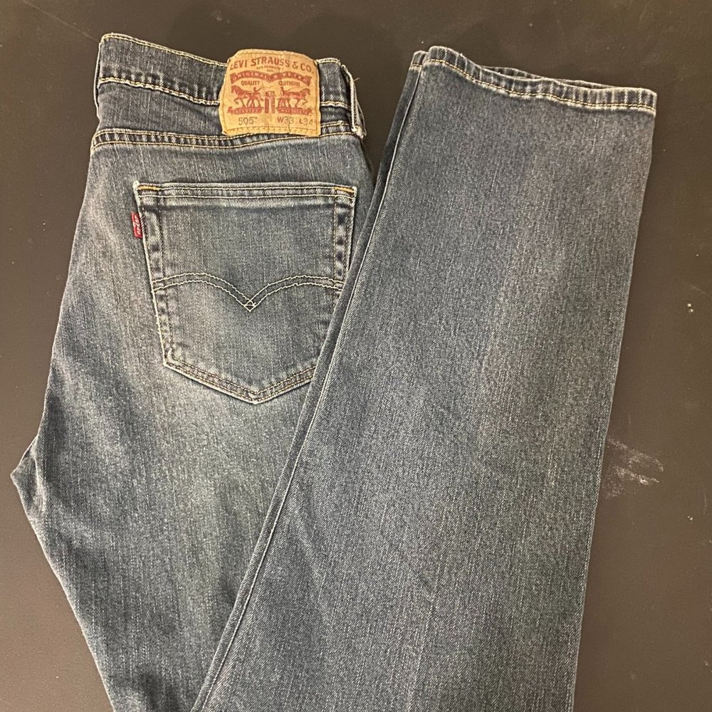 Men's Levis 505 Levis-33x34